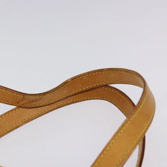 LOUIS VUITTON Monogram Vernis Houston Hand Bag Beige M91004 LV Auth 118545 - Picture 9 of 16